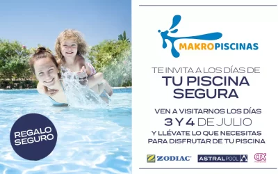 Jornadas Tu piscina segura Fluidra 5% de descuento + Regalo