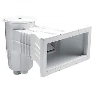 Skimmer 15L rectangular 422×209 y tapa circular