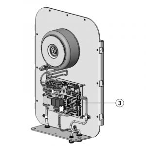 PCB alimentación (+ pasta térmica & tornillos) R0625600