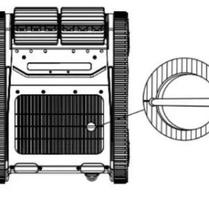 TAPA MAGNETICA CON ETIQUETA INVERX