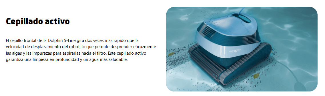 Nueva gama de limpiafondos S-Line de Dolphin Maytronics Nueva gama de limpiafondos S-Line de Dolphin Maytronics